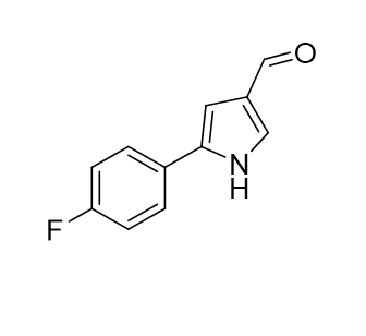 5-(4-氟苯基)-1H-吡咯-3-甲醛