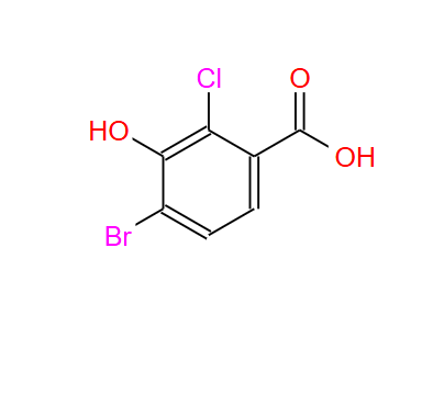 4-溴-2-氯-3-羟基苯甲酸  91658-95-6  