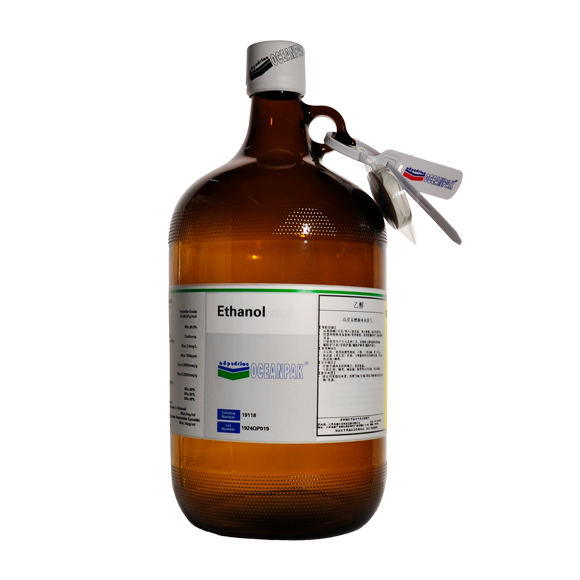 OCEANPAK/欧森巴克 乙醇 农残级溶剂 4L/瓶