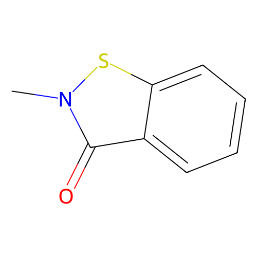 aladdin 阿拉丁 M588421 2-甲基苯并[d]异噻唑-3(2H)-酮 2527-66-4 ≥95%