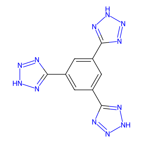 aladdin 阿拉丁 B300115 1,3,5-三（1H-四氮唑-5-基）苯 193614-99-2 ≥97%