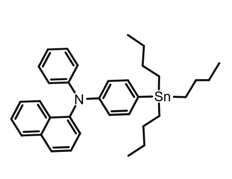 N-(1-萘基)-N-[4-(三丁基锡烷基)苯基]苯胺