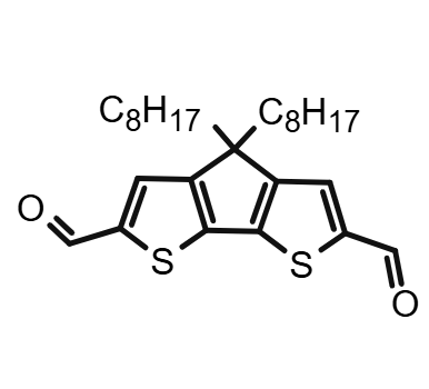 4,4-二辛基-4H-环戊并[2,1-b:3,4-b']二噻吩-2,6-二甲醛