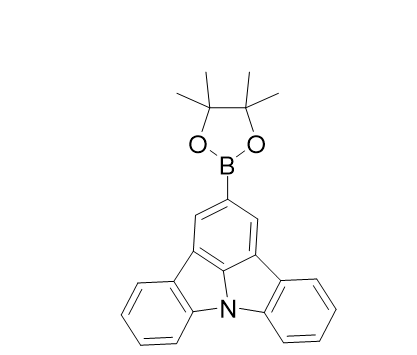 2-(4,4,5,5-四甲基-1,3,2-二氧杂硼杂环戊烷-2-基)吲哚[3,2,1-jk]咔唑