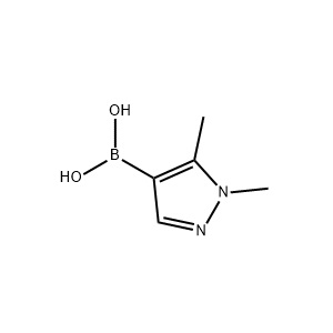 aladdin 阿拉丁 B733239 (1,5-二甲基-1H-吡唑-4-基)硼酸（含有数量不等的酸酐） 1204333-57-2 ≥95%