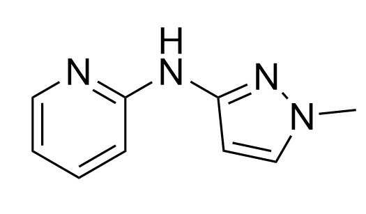 N-(2-吡啶基)-(1-甲基-3-吡唑基)胺