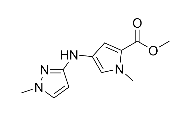 甲基 1-甲基-4-[(1-甲基-1H-吡唑-3-基) 胺]-1H-吡咯-2-甲酸甲酯