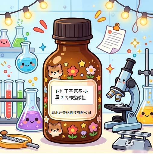 1-(叔丁基氨基)-3-氯丙-2-醇盐酸盐  98%+ 白色结晶性粉末