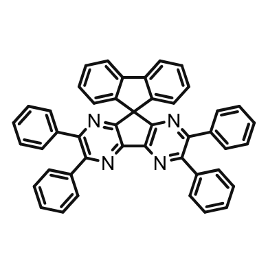 2',3',6',7'-四苯基螺[芴-9,9'-吡嗪并[3',2':3,4]环戊[1,2-b]吡嗪]