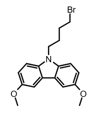 9-(4-溴丁基)-3,6-二甲氧基咔唑