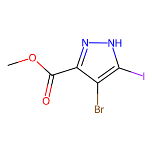 4-溴-5-碘-1H-吡唑-3-羧酸甲酯