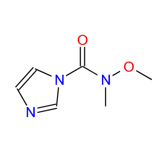 N-甲氧基-N-甲基-1H-咪唑-1-甲酰胺  862873-06-1  N-Methoxy-N-methyl-1H-imidazole-1-carboxamide
