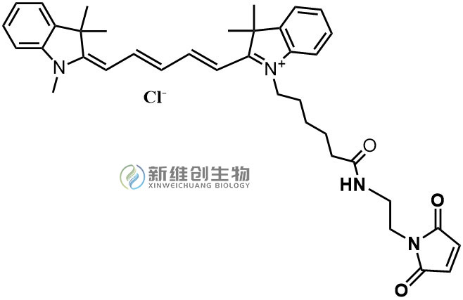 CY5马来酰亚胺CY5 马来酰亚胺 / 花菁 5 马来酰亚胺 / CY5 Maleimide / 巯基反应荧光探针 / 科研级近红外荧光标记试剂