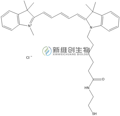 CY5巯基/CY5-SH/花菁5巯基/CY5 Thiol/巯基修饰荧光染料/科研级近红外荧光标记试剂