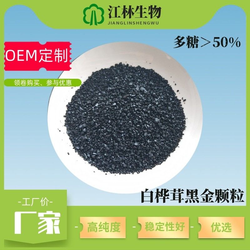 白桦茸黑金颗粒