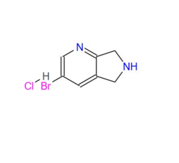 3-溴-6,7-二氢-5H-吡咯并[3,4-B]吡啶盐酸盐  1394117-24-8
