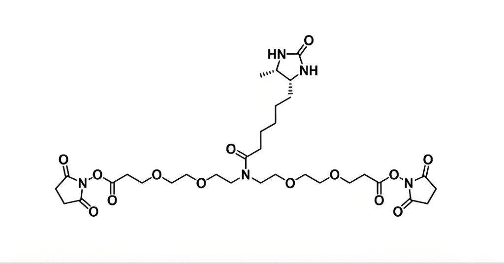 N-Desthiobiotin-N-bis(PEG2-NHS ester)