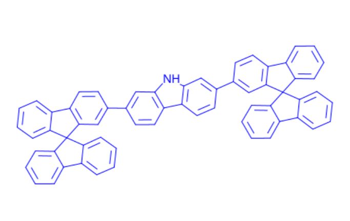 2,7-双(9,9'-螺二[芴]-2-基)-9H-咔唑