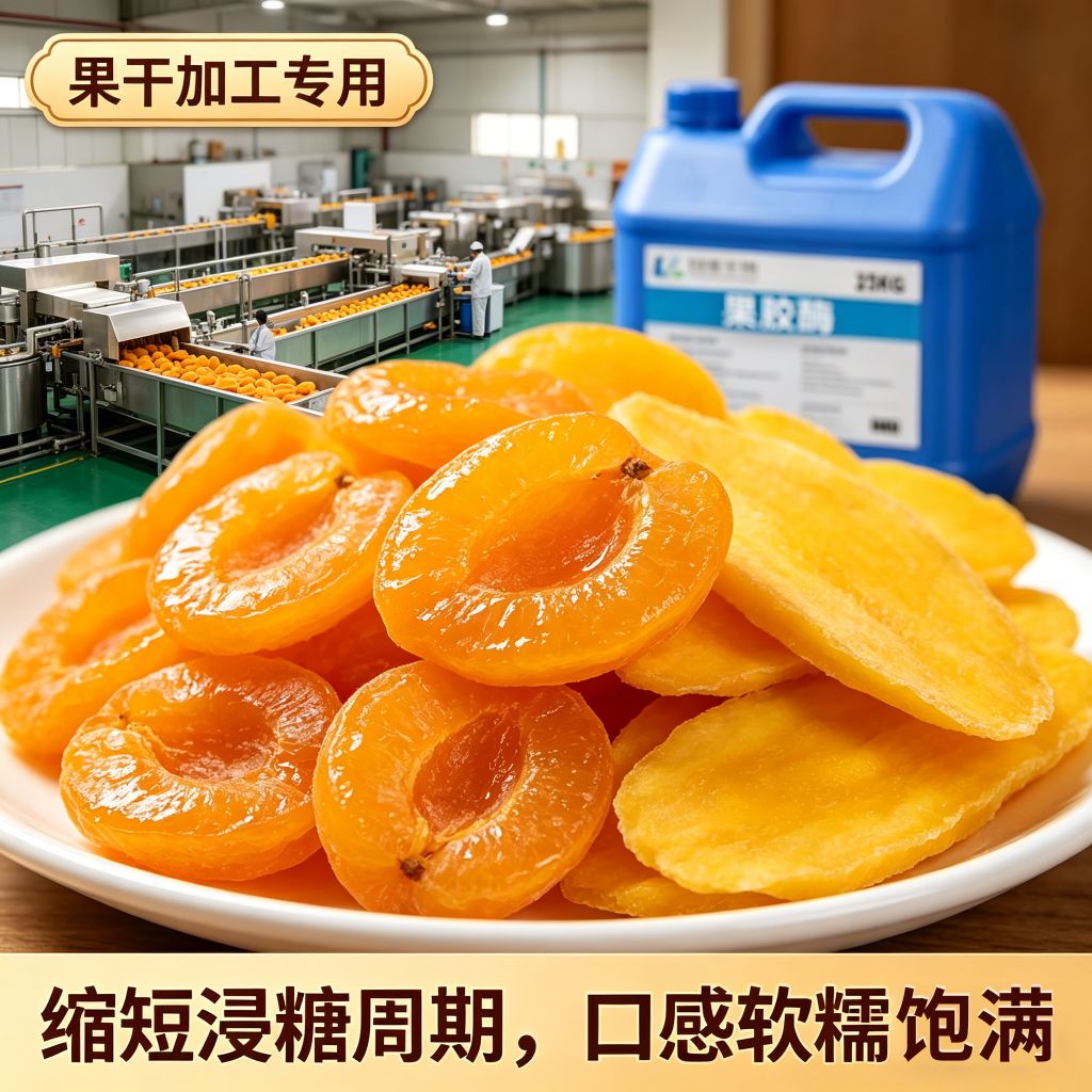 果胶酶液体果酒澄清剂提出汁率植物中药提取浓缩果干蜜饯咖啡脱胶