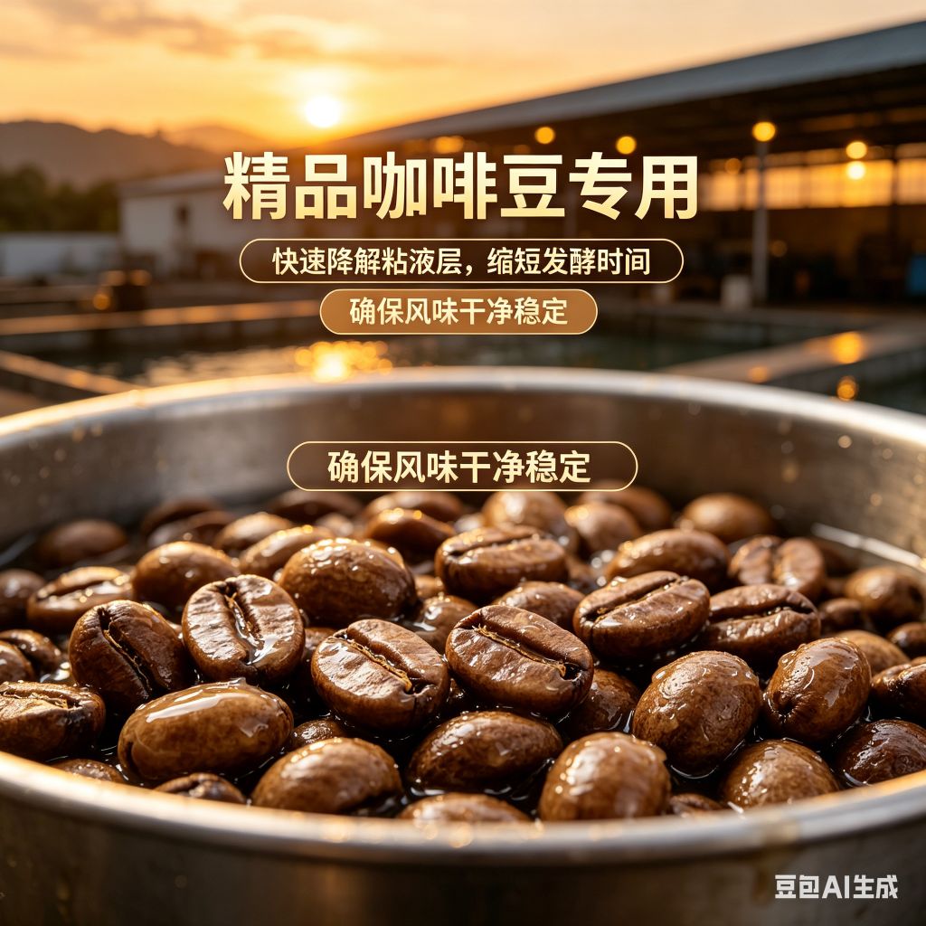 果胶酶液体果酒澄清剂提出汁率植物中药提取浓缩果干蜜饯咖啡脱胶