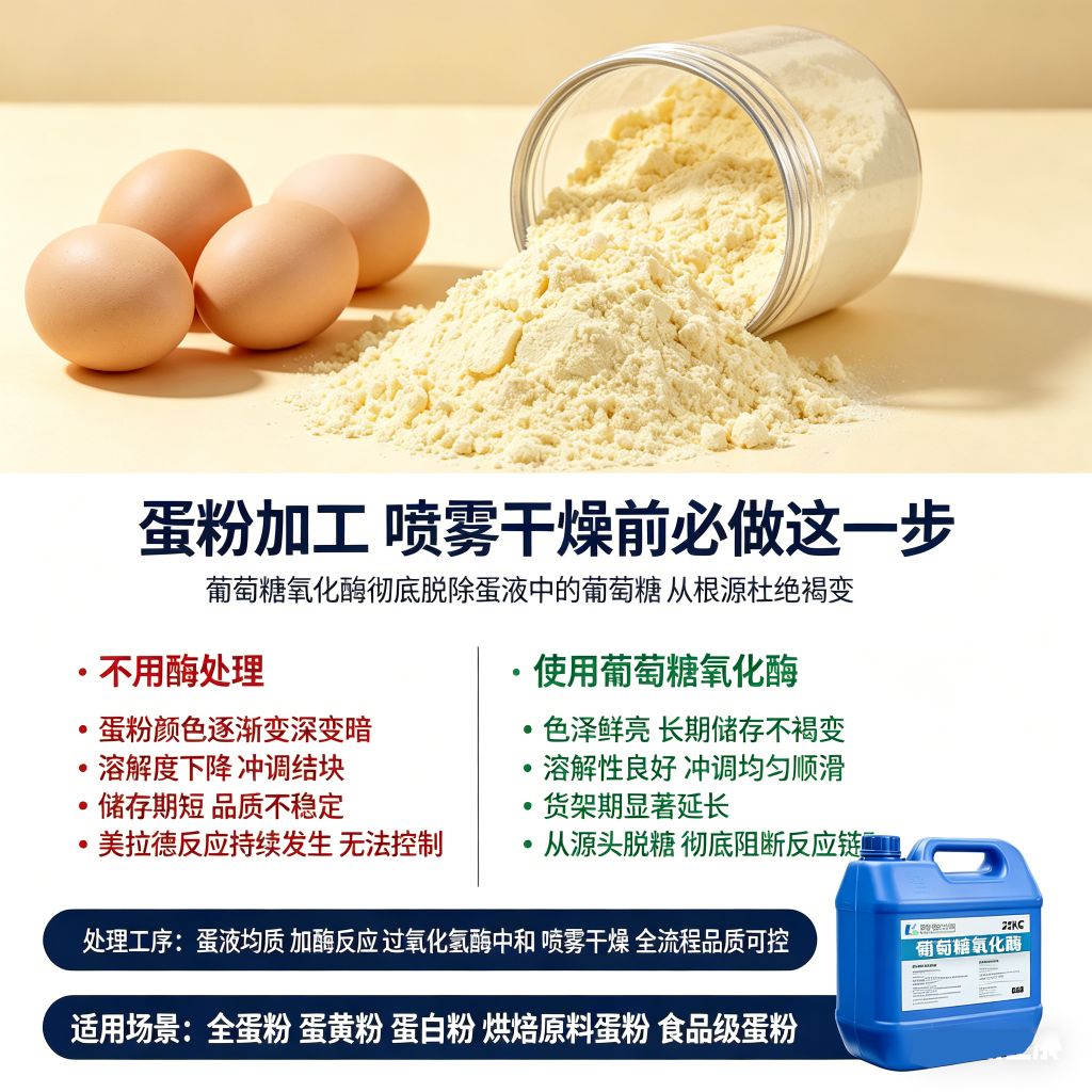 葡萄糖氧化酶面粉增筋剂液体保鲜除氧脱糖防褐变烘焙面条烘焙用