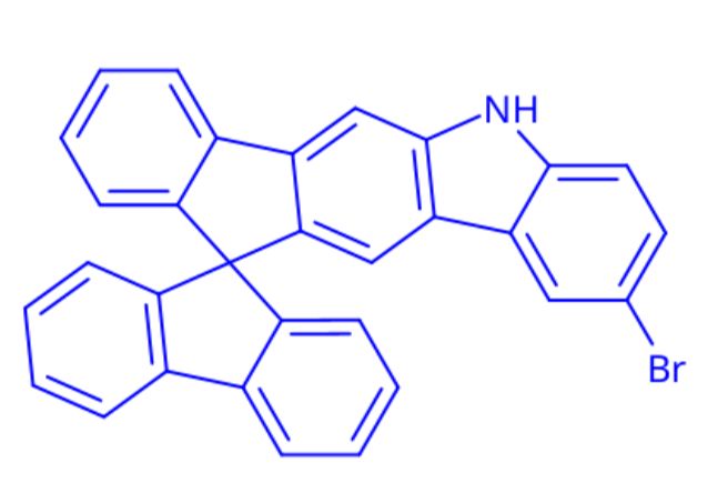 2'-溴-5'H-螺[芴-9,11'-茚并[1,2-b]咔唑]