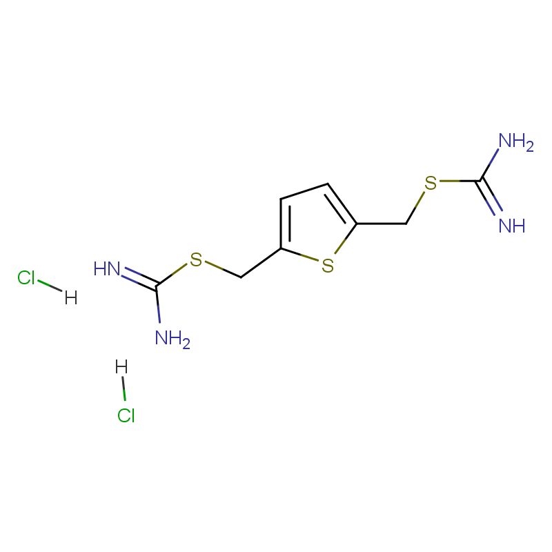 硫代氨基亚胺酸2,5-噻吩二基二(亚甲基)二酯二盐酸盐