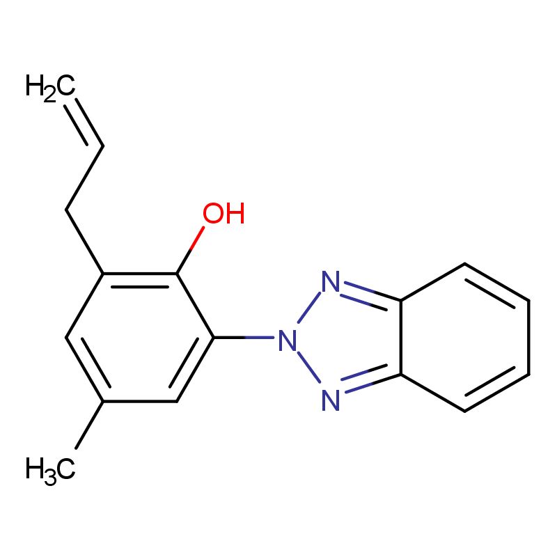 2-(2H-苯并三唑-2-基)-4-甲基-6-(2-丙烯基)苯酚