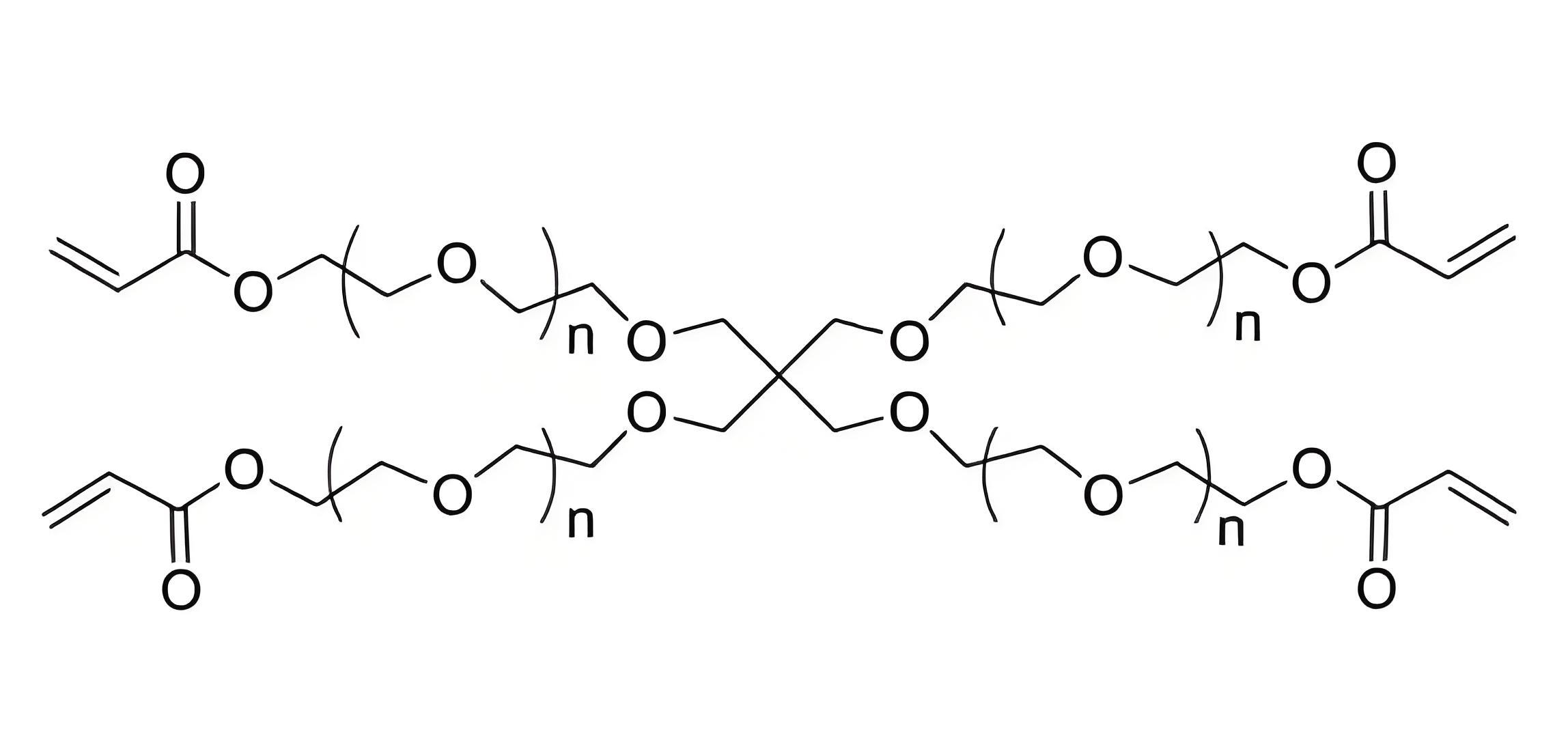 1 四臂聚乙二醇丙烯酸酯；4ARM-PEG-AC,4ARM-PEG-Acrylate；4-arm PEG-AA；4-ARM-PEG-丙烯酸酯；四臂PEG丙烯酸酯（上传化工书，标记黄金）.png