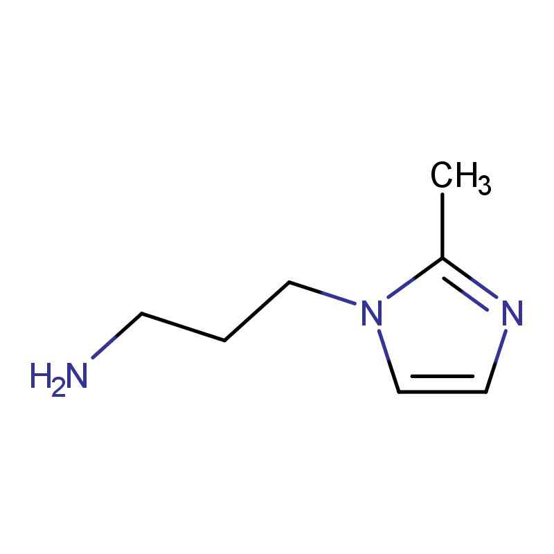 2258-21-1；1-(3-氨丙基)-2-甲基-1H-咪唑；3-(2-METHYL-1H-IMIDAZOL-1-YL)PROPYLAMINE