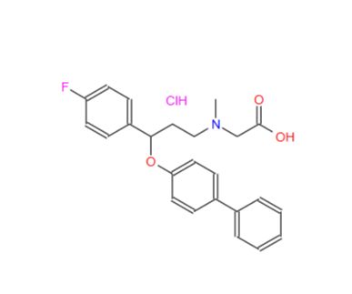 200006-08-2 N-[(3R)-3-([1,1'-联苯]-4-基氧)-3-(4-氟苯基)丙基]-N-甲基甘氨酸盐酸盐