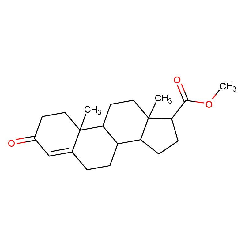 2681-55-2;雄甾-3-酮-4-烯-17bata-羧酸甲酯;Methyl 3-oxo-4-androstene-17beta-carboxylate