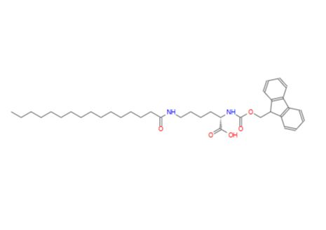 201004-46-8 N2-[(9H-芴-9-基甲氧基)羰基]-N6-(1-氧代十六烷基)-L-赖氨酸