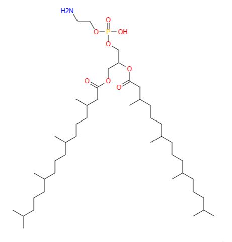 201036-16-0 1,2-DIPHYTANOYL-SN-GLYCERO-3-PHOSPHOETHANOLAMINE;4ME 16:0 PE
