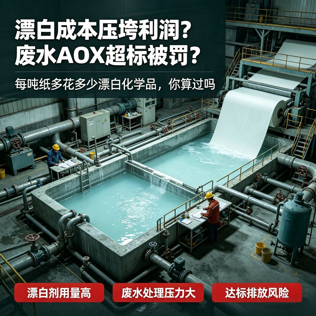 木聚糖酶造纸生物促漂剂减少漂白剂用量提升纸浆白度低AOX排放