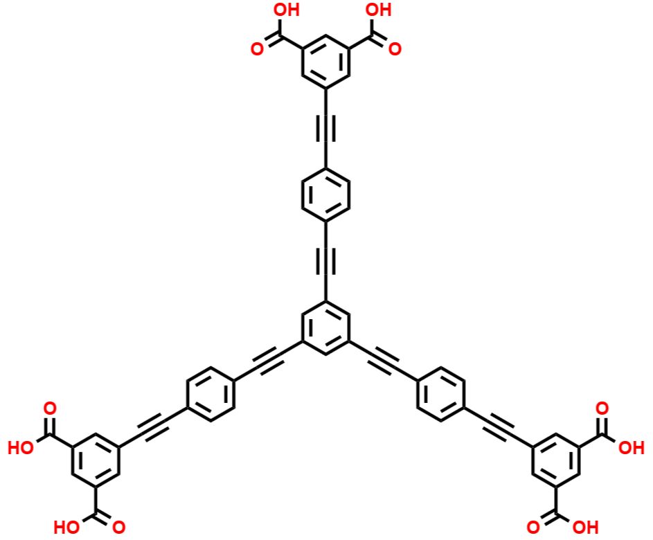 1,3,5-三(4-(3,5-二羧基苯乙炔基)苯乙炔基)苯