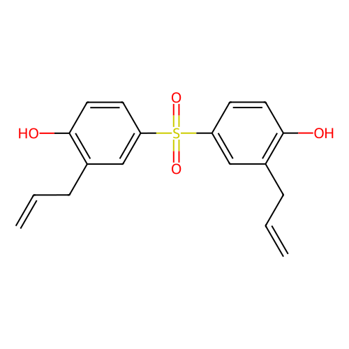 aladdin 阿拉丁 T346607 4,4'-磺酰基双[2-(2-丙烯基)]苯酚（TGSH） 41481-66-7 ≥97%
