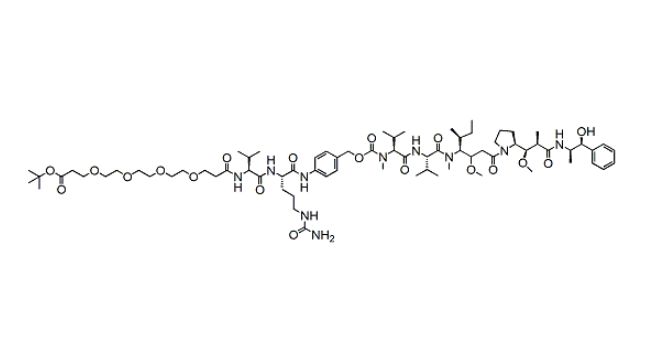 t-butyl ester-PEG4-Val-Cit-PAB-MMAE