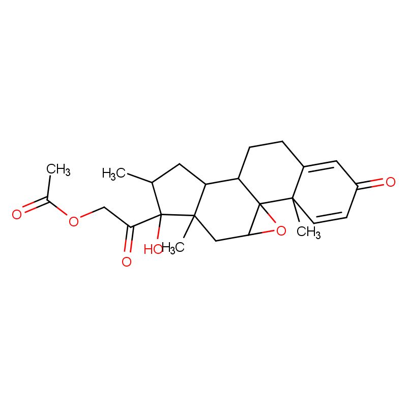 2884-51-7；地塞米松醋酸盐EP杂质F；21-O-Acetyl DexaMethasone 9,11-Epoxide