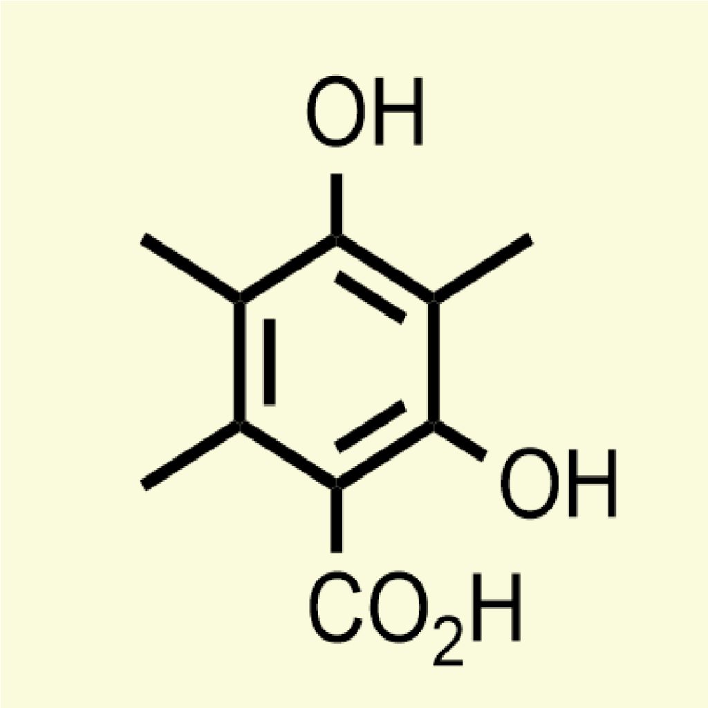 2,4-dihydroxy-3,5,6-trimethyl-Benzoic acid