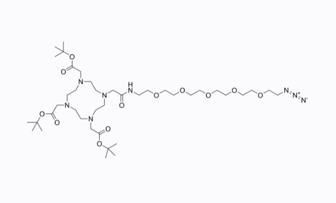 DOTA-tris(t-Bu)-Amido-PEG5-Azide；DOTA-(t-butyl)3-PEG5-azide