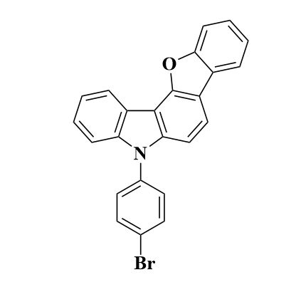 5-(4-溴苯基)-5H-苯并呋喃并[3,2-c]咔唑；1415234-34-2