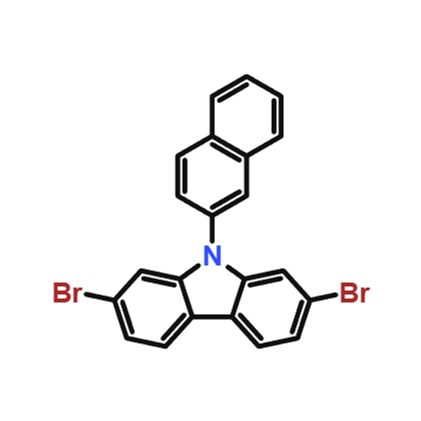 2,7-二溴-9-(萘-2-基)-9H-咔唑