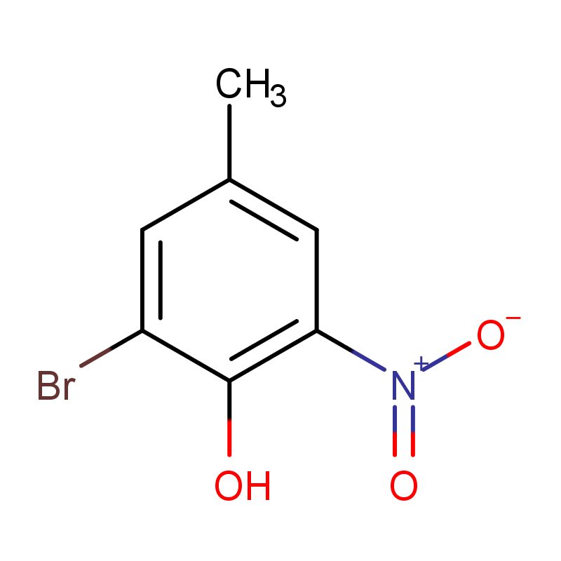 20039-91-2；2-溴-4-甲基-6-硝基苯酚；2-BROMO-4-METHYL-6-NITROPHENOL