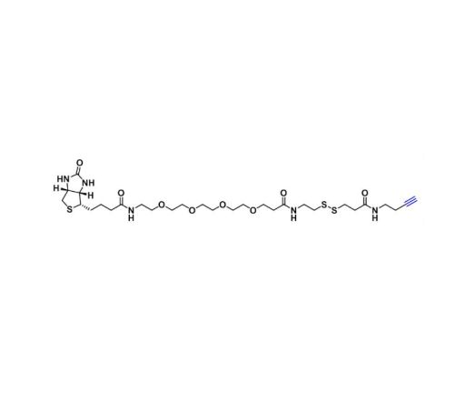 1260247-54-8，Biotin-PEG4-SS-Alkyne，生物素-四聚乙二醇-二硫键-炔基