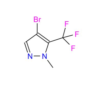 4-溴-1-甲基-5-(三氟甲基)-1H-吡唑；497832-98-1；