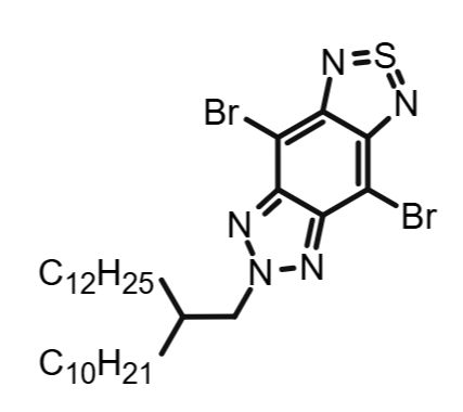 4,8-二溴-6-(2-癸基十二烷基)-[1,2,5]噻二唑并[3,4-f]苯并三唑