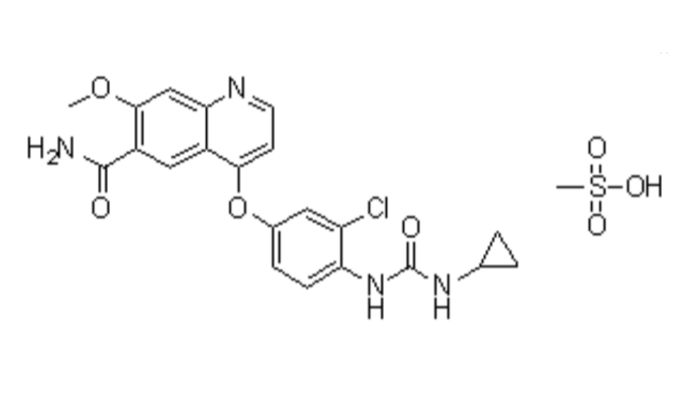 甲磺酸仑伐替尼
