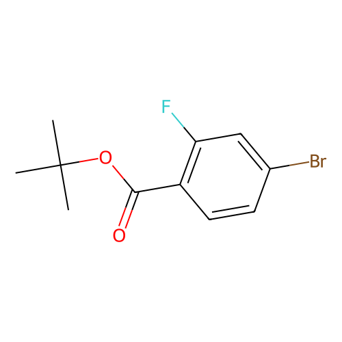 aladdin 阿拉丁 T195619 4-溴-2-氟苯甲酸叔丁酯 889858-12-2 ≥98%