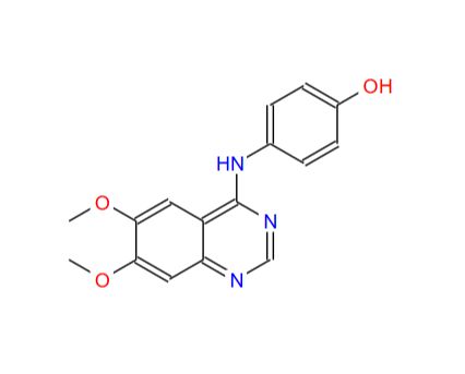 4-(4'-羟基苯基)氨基-6,7-二甲氧基喹唑啉；202475-60-3；